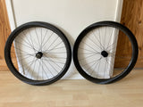All Road Carbon Disc Brake Wheelset - raw carbon / paintless, hookless