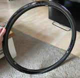 All Road Carbon Disc Brake Wheelset - raw carbon / paintless, hookless